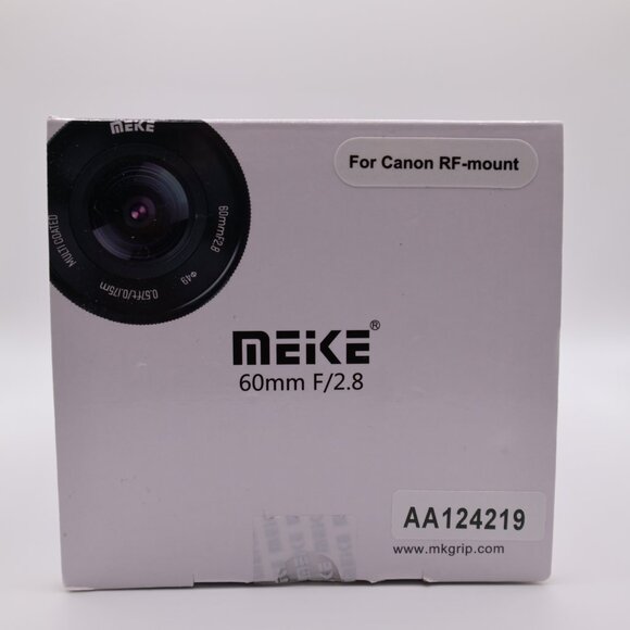 Meike 60mm F2.8 APS-C Manual Focus Macro Lens for RF Mount New - Picture 6 of 11